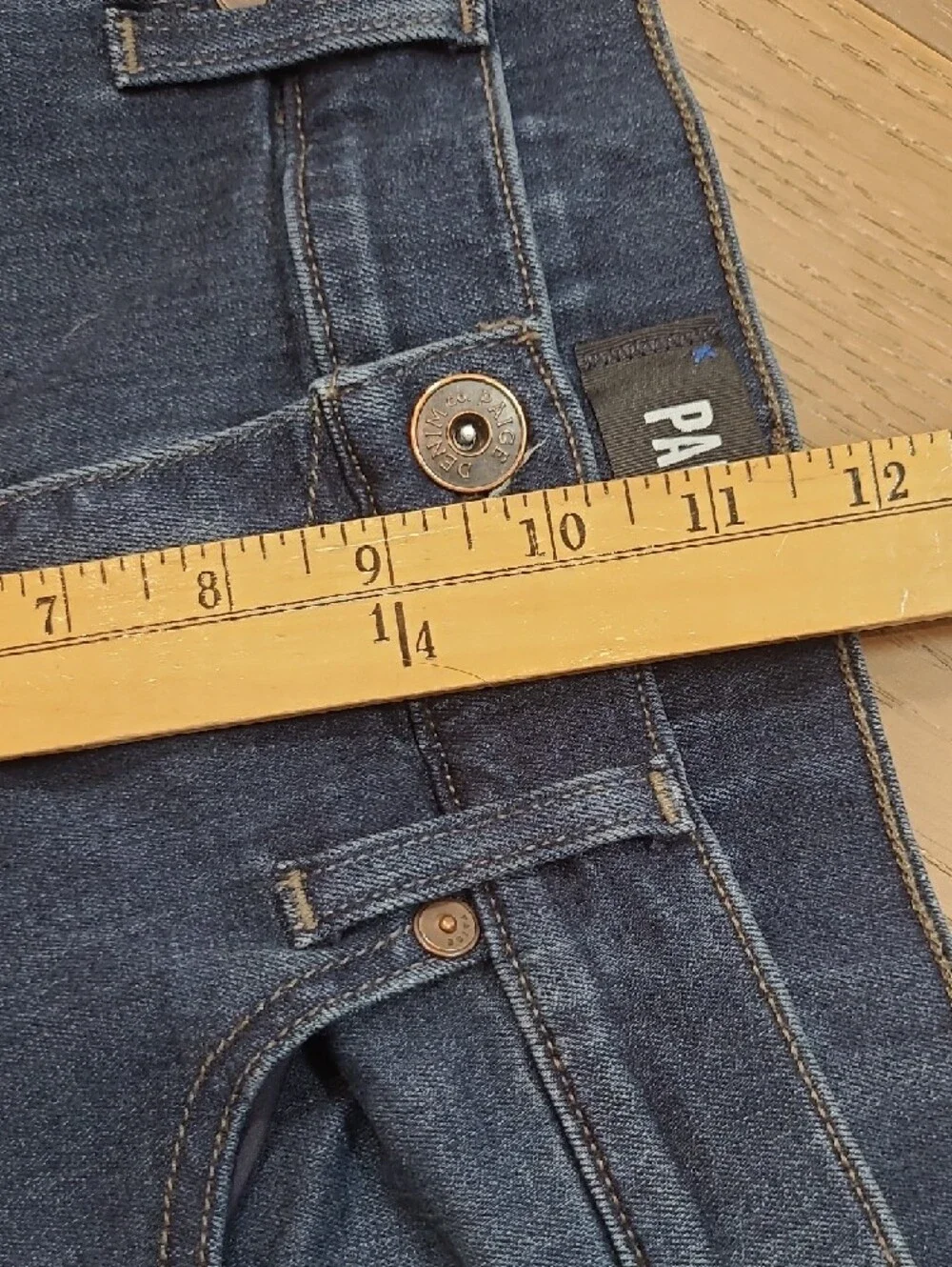 EUC PAIGE Federal Jeans Men's sz 33/31 Slim Straight Leg Denim